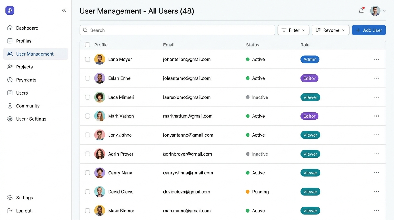 Admin Dashboards preview 1